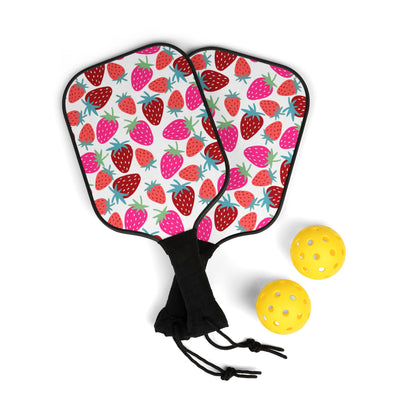 Strawberry Fields Pickleball Set